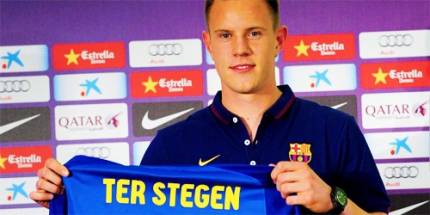 Ter Stegen Welcome to Barcelona!