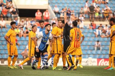 Барселона Б в гостях обыграл Эркулес со счетом 3-1.