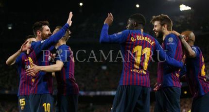 Барселона установила рекорд ЛЧ по беспроигрышным матчам подряд